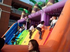 儿童游乐设备生意经营如何把握住节假日周末