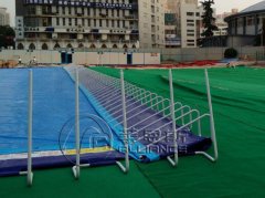夹网PVC布料和钢架管决定支架游泳池的稳定性