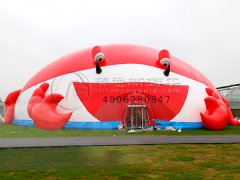 巨型螃蟹儿童海洋球乐园