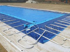 夹网pvc布料作为泳池防水布安全又便捷