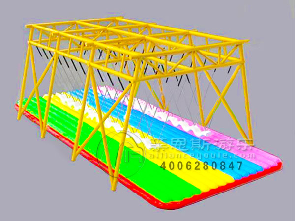 网红秋千天梁多人互动游乐设备